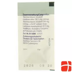 Perenterol Pulver 250mg 10 Beutel 20 Stück