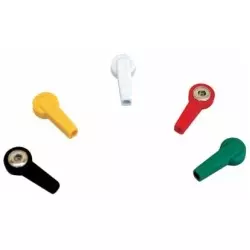 Cardioline snap button adapter 4mm connector