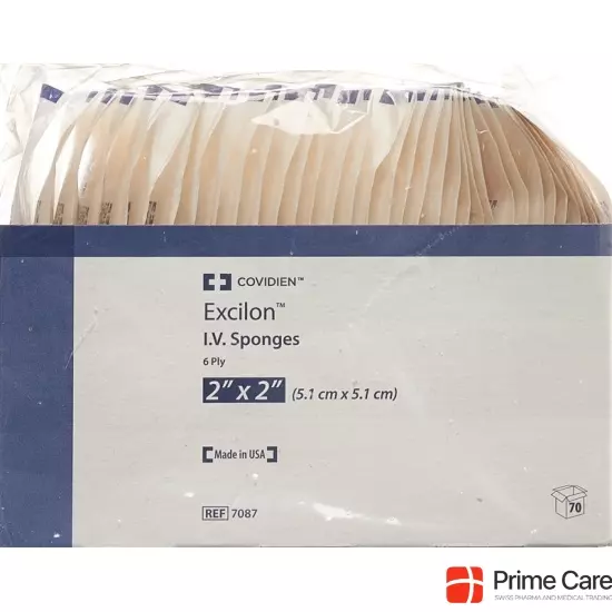 Excilon Schlitzkompresse 5x5cm Steril 35x 2 Stück buy online