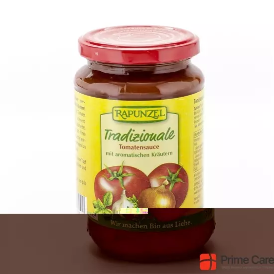 Rapunzel Tomatensauce Tradizionale Glas 340g buy online