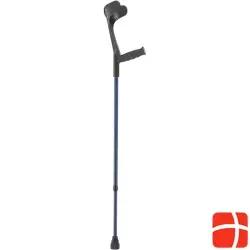 Sahag Krücken Hartgriff Alu Blau -135kg 1 Paar
