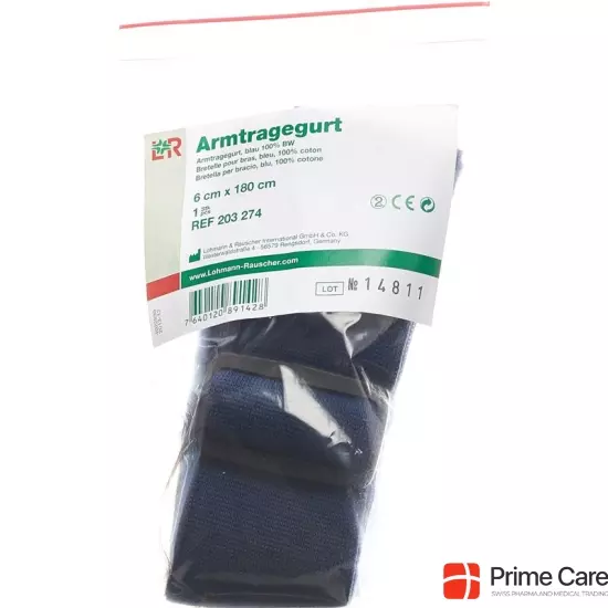 Tobler arm strap 6cmx180cm blue buy online
