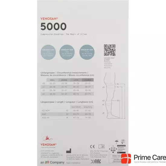 Venosan 5001 A-dh Kkl1 L Lang Offen Maro 1 Paar buy online