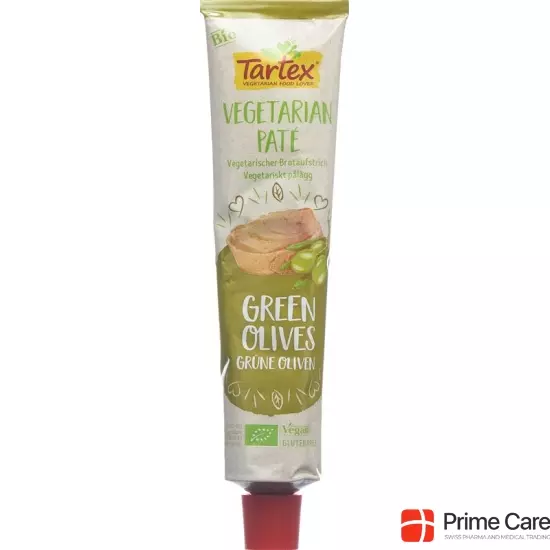 Tartex Olivera pflanzliche Streichpastete Bio Tube 200g buy online