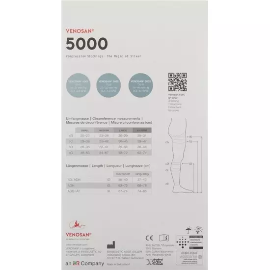 Venosan 5002 A-d Kkl2 L Kurz Gesch Mexico 1 pair buy online