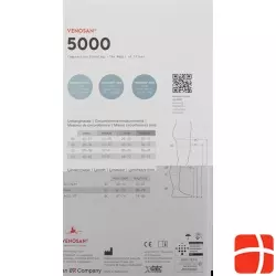 Venosan 5002 A-gh Kkl2 L Kurz Gesch Black 1 pair