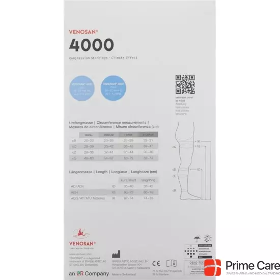 Venosan 4002 A-d Kkl2 M short open Marok 1 pair buy online