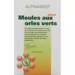 Alpinamed Greenlipped Mussel Capsules Plus 120 Pieces