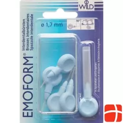 Emoform Interdentalbürsten 1.7mm Hellblau 5 Stück