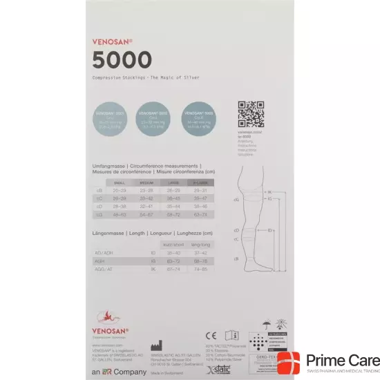 Venosan 5001 A-d Kkl1 L Lang Gesch sand 1 pair buy online