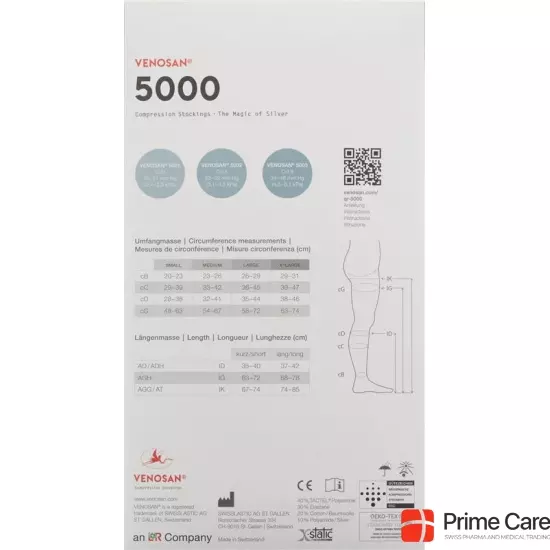 Venosan 5001 A-ghs Kkl1 L Lang Gesch sand 1 pair buy online