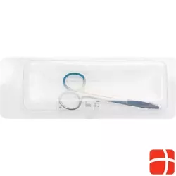Promedical scissors 11cm pointed/blunt metal pc