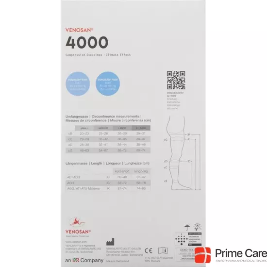 Venosan 4001 A-d Kkl1 L Lang Gesch sand 1 pair buy online