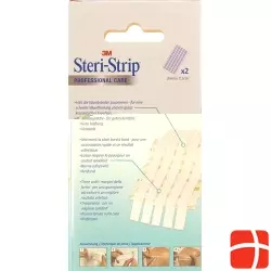 3M Steri Strip 3x75mm Weiss Verstärkt 2x 5 Stück