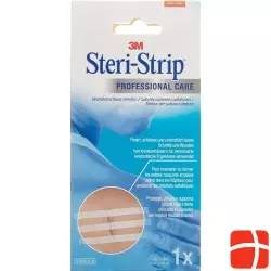 3M Steri Strip 6x100mm Weiss Verstärkt 10 Stück