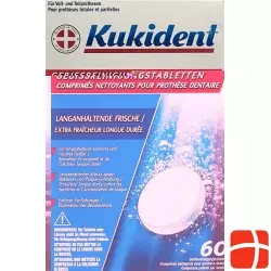 Kukident Reinigungs-Tabs Langanhaltende Frische 60 Stück