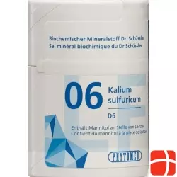 Phytomed Schüssler Nr. 6 Tabletten D 6 Lactosefrei 200 Stück