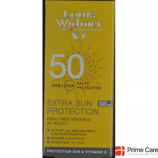 Louis Widmer Extra Sonnenschutz 50 Unparfümiert 50ml buy online