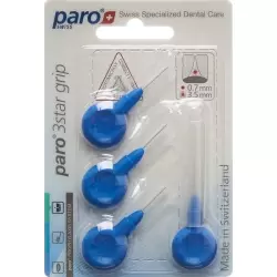 Paro 3Star-Grip 3.5mm X-fein Blau Zylin 4 Stück