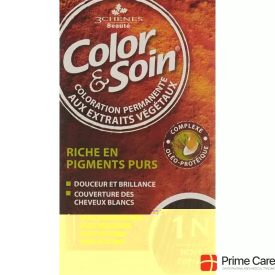 Color Et Soin Coloration Noir Ebene 1n 135ml buy online