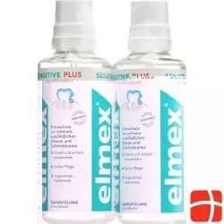 Elmex Sensitive Plus Zahnspülung Duo 2x 400ml