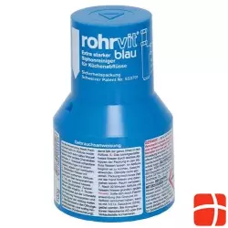 Rohrvit Ablaufreiniger Granulat Blau Dose 450g