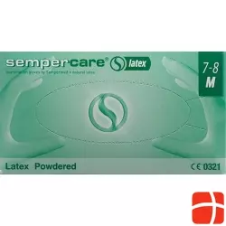 Sempercare Handschuhe M Latex Gepudert 100 Stück