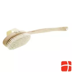 Bz bath brush beech wood oval bristle mix