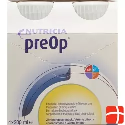 Preop Trinknahrung Liquid Zitrone Tetra 200ml