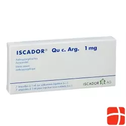 Iscador Qu C. Arg Injektionslösung 1mg Ampullen 7 Stück