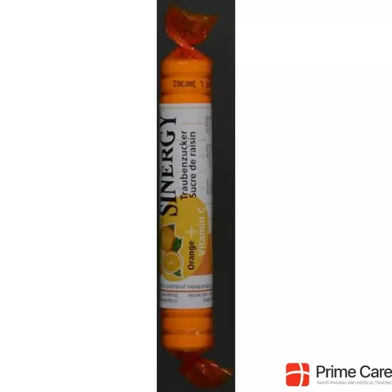 Sinergy Traubenzucker Orange Vitamin C 40g buy online