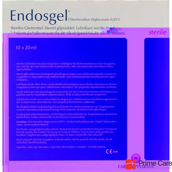 Endosgel Gleitmittel 100x 6ml buy online