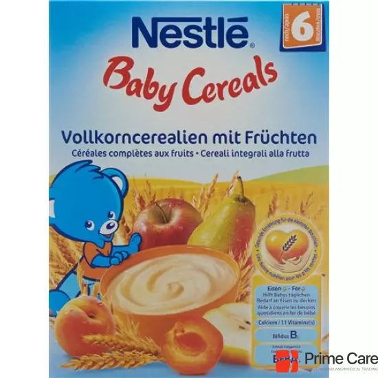 Nestlé Baby Cereals Vollkorncerealien mit Früchten 6 Monate 250g buy online