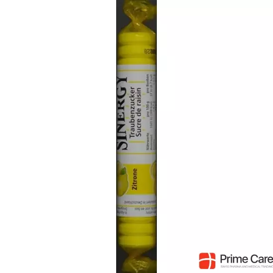 Sinergy Traubenzucker Zitrone Rolle 40g buy online
