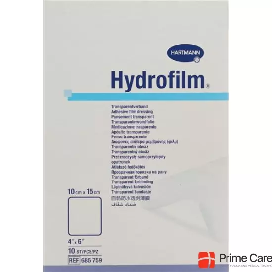 Hydrofilm Wundverband Film 10x15cm Transparent 50 Stück buy online