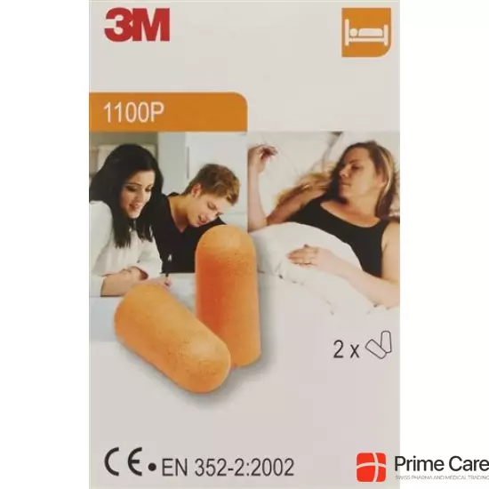 3M Earplugs Gehörschutz Schaumstoff 2 Paar buy online