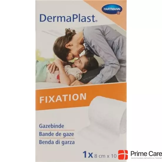 Dermaplast Gauze Bandage Fixed-Edged 10mx8cm buy online