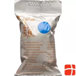 3M Scotchcast Softcast 5cmx3.65m Blau 10 Stück