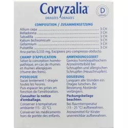 Coryzalia Boiron Dragees 40 Stück