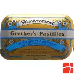 Grether’s Pastilles Blackcurrant Dose 110g