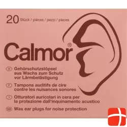 Calmor Ohrenschutzkugeln Wachs 20 Stück