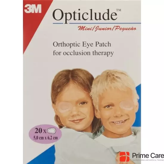 3M Opticlude Mini Augenpflaster 6x5cm 20 Stück buy online