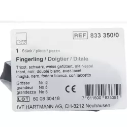 IVF Fingerling Tricot Grösse 5 Schwarz