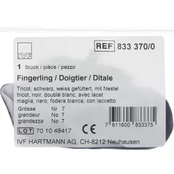 IVF Fingerling Tricot Grösse 7 Schwarz