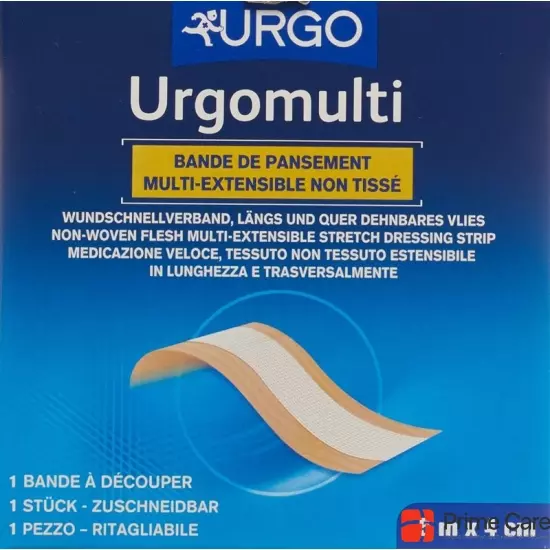 Urgomulti quick bandage 5mx4cm skin color buy online