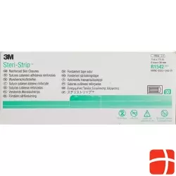3M Steri Strip 6x38mm Weiss Verstärkt 6x 50 Stück