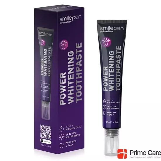 Smilepen Power Whitening Zahnpasta Tube 40g buy online