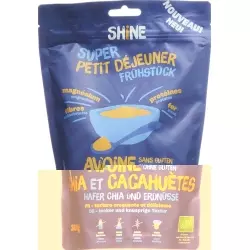 Shine Hafer Frühstück Chia & Erdnuss 300g