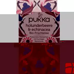 Pukka Holunderbeere & Echinacea Tee Bio Beutel 20 Stück