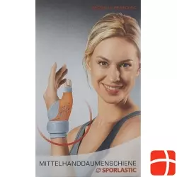 Sporlastic Mittelhand-Daumenschiene M Rechts Haut